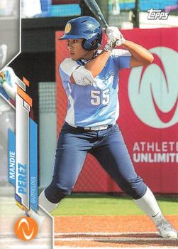 2020 Topps On-Demand Set 18 - Athletes Unlimited Softball #37 Mandie Perez Front